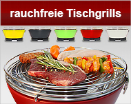 rauchfreie Holzkohle Tischgrills